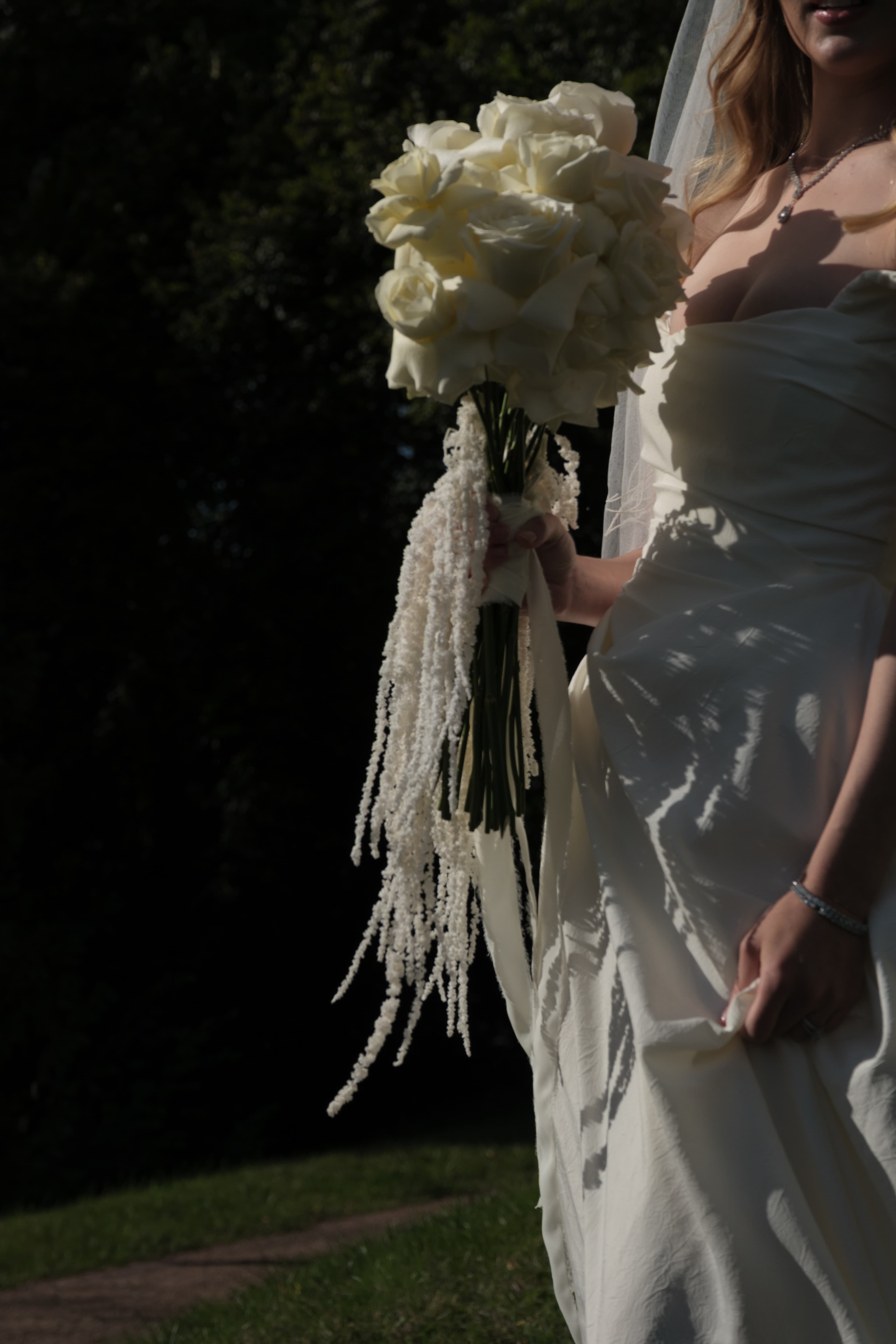The bride with bouquet